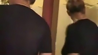 Mature Mom And Stepson Share A Bath