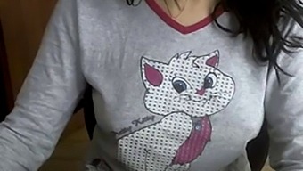 Charming Turkish Cam Girl'S Homemade Video