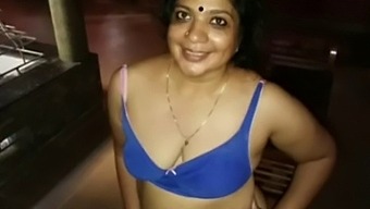 Desi Granny Gives A Sensual Massage And Handjob