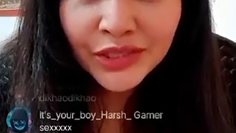 Indian Beauty Rajsi Verma'S Steamy Live Performance With Big Boobs And Ass