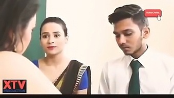 Indian Country College Student Gets Fingered By His Teacher