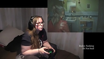 Watch A Strip Tease While Playing Resident Evil 2 Part 5