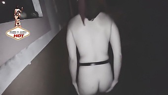 Watch A Rich Exhibitionist, Andy Hot, Strip Naked And Give A Street Blowjob