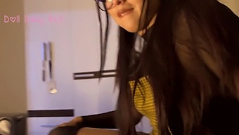 A Young Girl Finally Gives In And Joins Me For A Movie Night At My Place