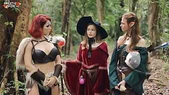 Arinafox And Diana Rider In A Cosplay Porn Video.